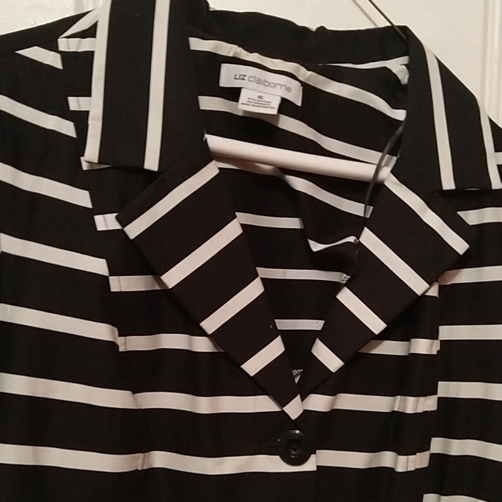 Black and white dress